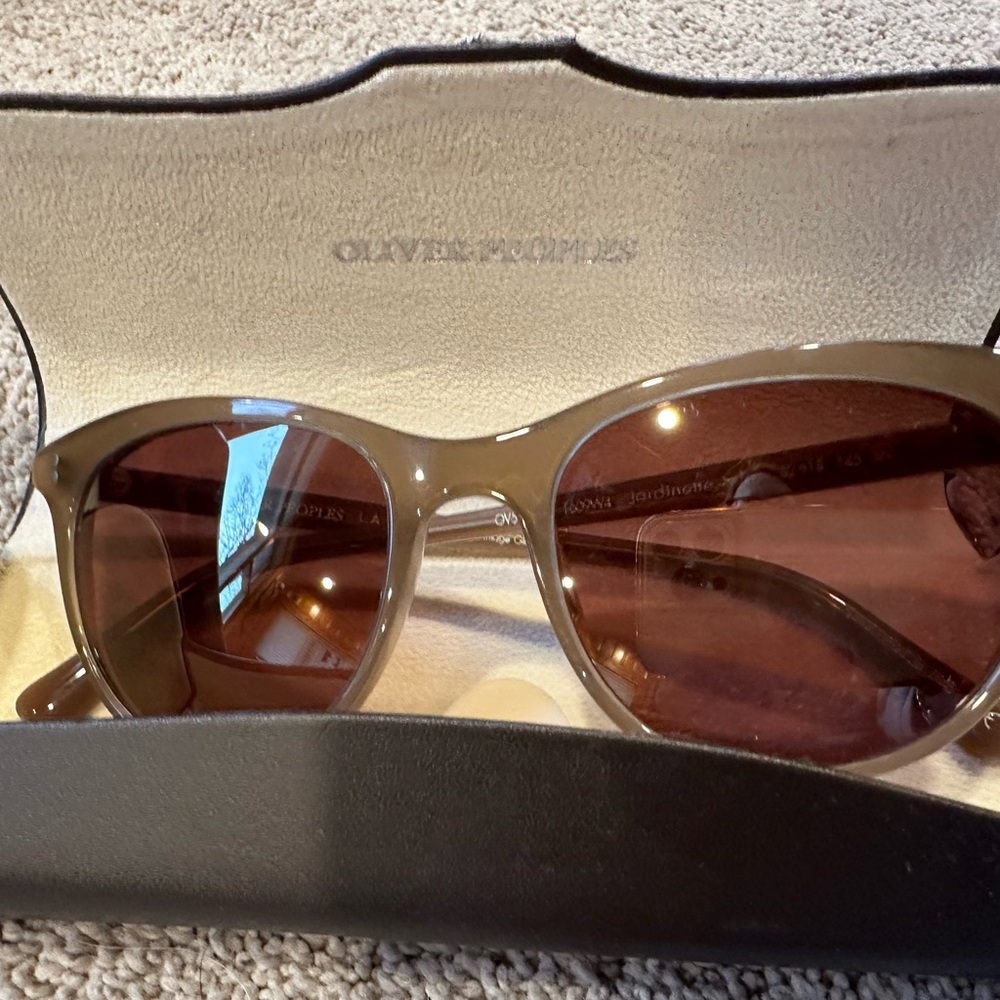 Oliver Peoples Brown Sunglasses
